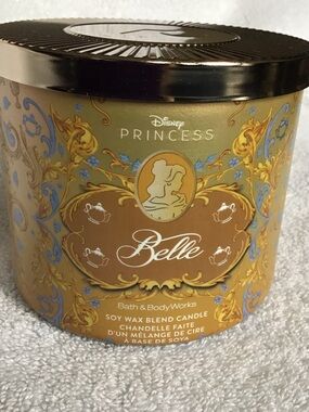 Bath & Body Works/Disney Princess 3 wick candle Belle